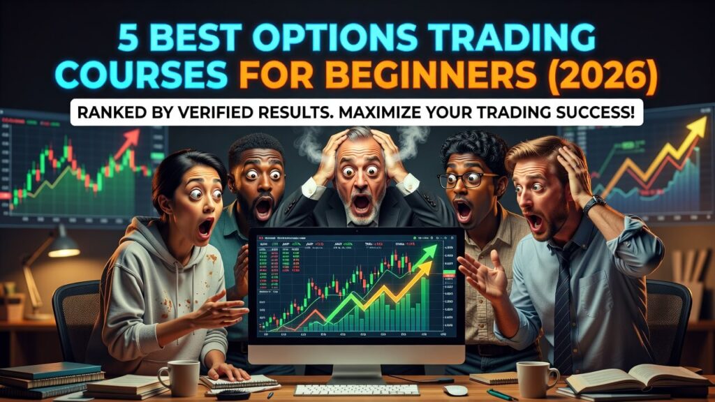 Best options trading courses for beginners 2026 ranked by verified results.