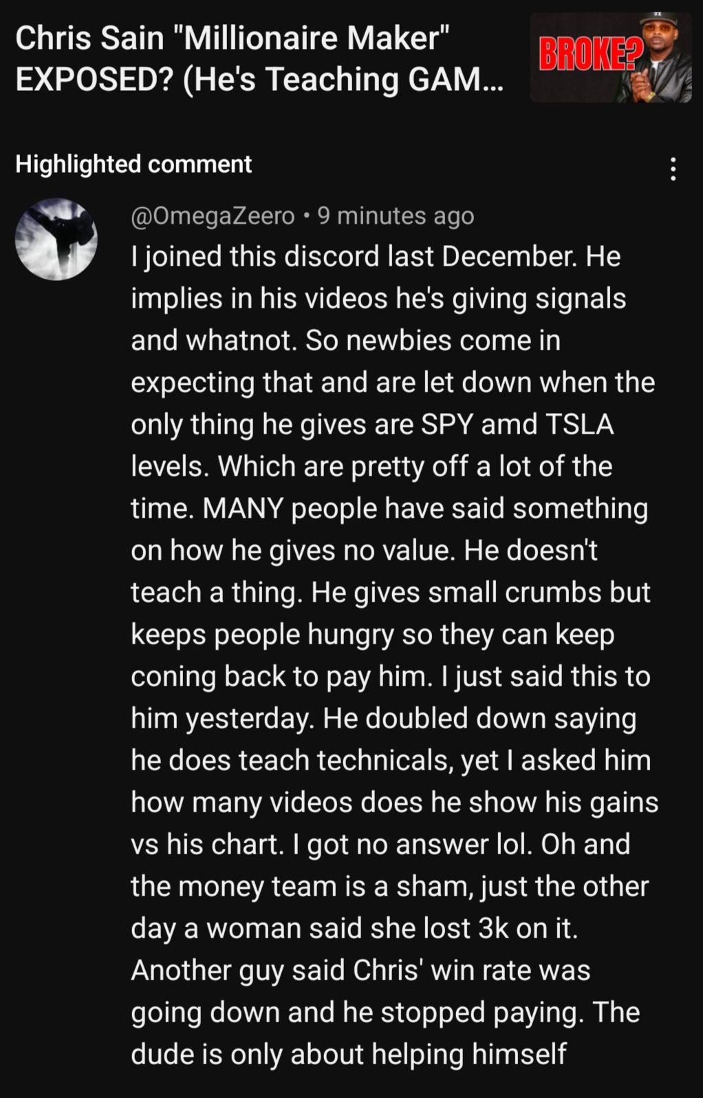 Chris Sain Review Chris Sain Review