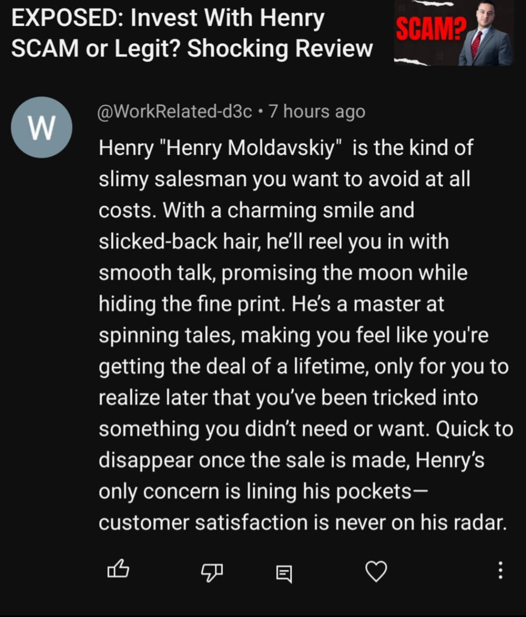 Henry-Moldavskiy-Slimy-Salesman-Review Henry Moldavskiy review: former prospect describes him as slimy salesman promising the moon